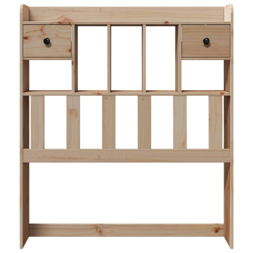 VidaXL vidaXL Headboard with Storage Bed Headboard Bed Header 100 cm Solid Wood Pine 2