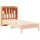 VidaXL vidaXL Headboard with Storage Bed Headboard Wax Brown 100 cm Solid Wood Pine 7