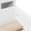 VidaXL vidaXL Bed Frame without Mattress Bed White 90x190 cm Single Solid Wood Pine 9