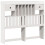 VidaXL vidaXL Bookcase Bed without Mattress White 135x190 cm Double Solid Wood Pine 5