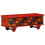 VidaXL vidaXL Solid Acacia Wood Storage Box Ample Space Red 110cm Storage Chest Home 11