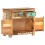 VidaXL vidaXL Sideboard 70x35x65cm Solid Reclaimed Wood Commode Side Storage Cabinet 2