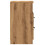 VidaXL vidaXL Bedside Cabinets Nightstand Bed Table 2 pcs Artisan Oak Engineered Wood 6