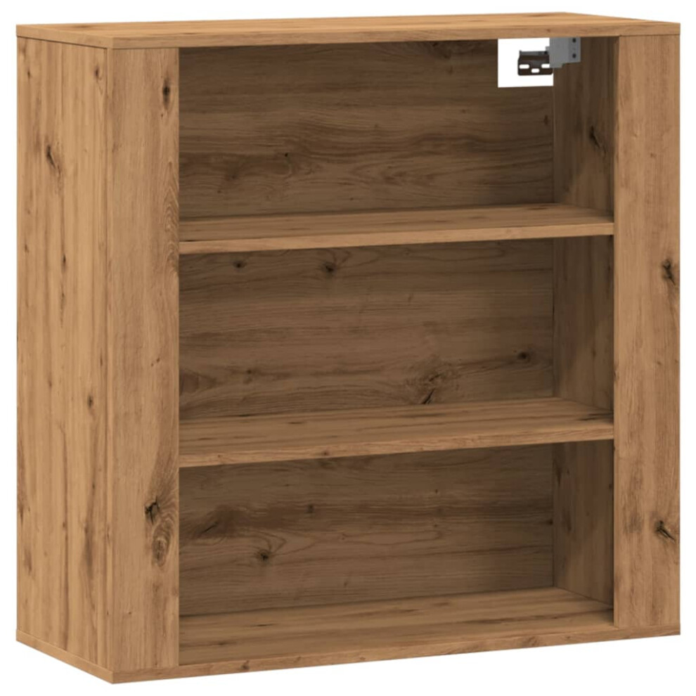 vidaXL Wall Cabinet Bathroom Wall Hanging Cabinet Artisian Oak Engineered Wood