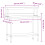 VidaXL vidaXL Kitchen Work Table with Overshelf Prep Catering Table Stainless Steel 8