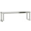 VidaXL vidaXL Kitchen Work Table with Overshelf Prep Catering Table Stainless Steel 5