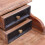 VidaXL vidaXL Writing Desk with Drawers Writing Table Study Desk Solid Mahogany Wood 8