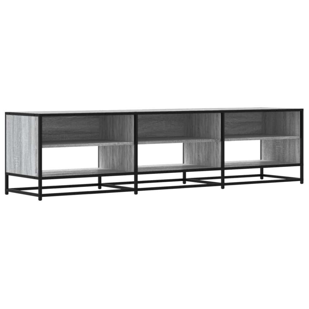 Vidaxl Tv Cabinet Tv Stand Media Cabinet Tv Unit Grey Sonoma Engineered Wood