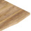 VidaXL vidaXL Desk Top with Curve Replacement Dining Table Top Solid Wood Rough Mango 7