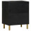 VidaXL vidaXL Bedside Cabinet Nightstand Bed Table Bed Cabinet Black Engineered Wood 5