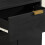 VidaXL vidaXL Bedside Cabinet Nightstand Bed Table Bed Cabinet Black Engineered Wood 7