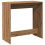 VidaXL vidaXL Bar Table Kitchen Pub Table Bistro Table Artisan Oak Engineered Wood 1