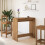 VidaXL vidaXL Bar Table Kitchen Pub Table Bistro Table Artisan Oak Engineered Wood 3