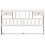 VidaXL vidaXL Headboard with Storage Bedroom Bed Header White 180 cm Solid Wood Pine 3