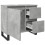 VidaXL vidaXL Bathroom Sink Cabinet Storage Cupboard Concrete Grey Engineered Wood 7