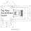 Parnells 80mm swivel/brake castor with grey electrically conductive thermoplastic rubber 3