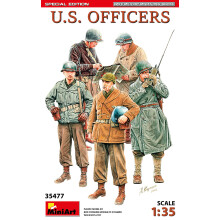 MIN35477 - Miniart 1:35 - US Officers, Special Edition