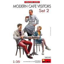 MIN38090 - Miniart 1:35 - Modern Cafe Visitors Set 2