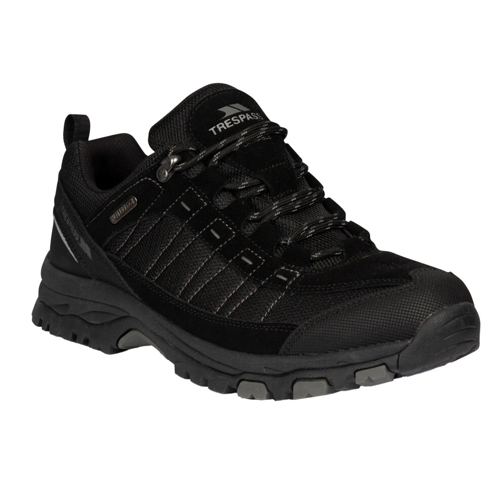 (8 UK, Black) Trespass Mens Scarp Technical Trainers