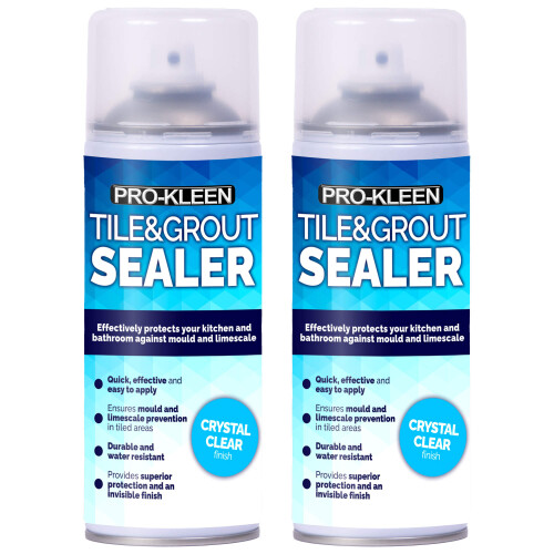 Pro-Kleen (2) Pro-Kleen Instant Waterproof Tile and Grout Seal