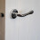 (Polished Chrome) VIBE Leandro Lever on Rose Door Handle 3