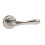 (Polished Chrome) VIBE Leandro Lever on Rose Door Handle 4