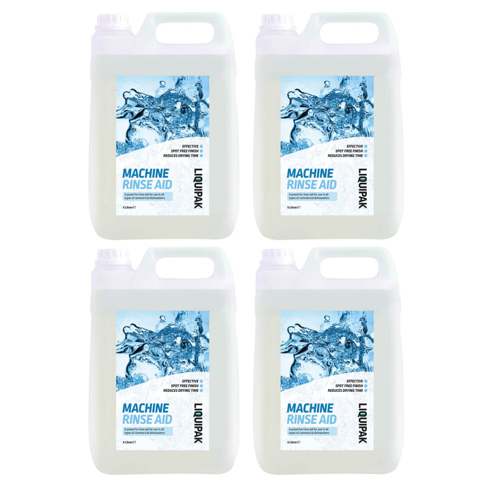 (4x5 Litres) Machine Rinse Aid 5-20L