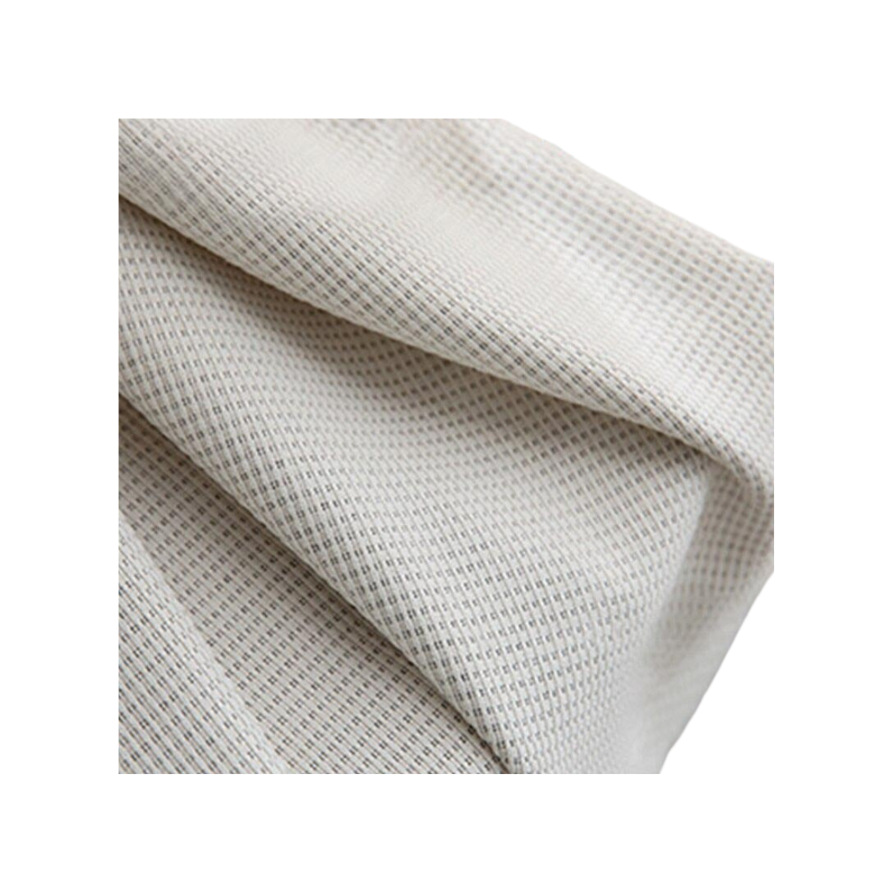 (Hooks) 300 Centimetre Beige Modern Waffle Plaid Curtain For Living Room Bedroom Dining Balcony-image-OPC-PFJZS6M-NEW