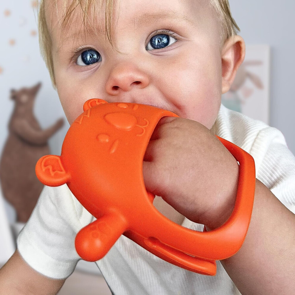 Infatot Infatot? Teething Toys For Baby Gifts - 2 Pack Koda Koala Teether Mitten Glove, Baby Essentials For Newborn, Teething Mitten For Babies - Baby Toys