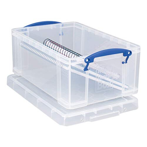 Really Useful Really Useful Plastic Storage Box 9 Litre Clear 1