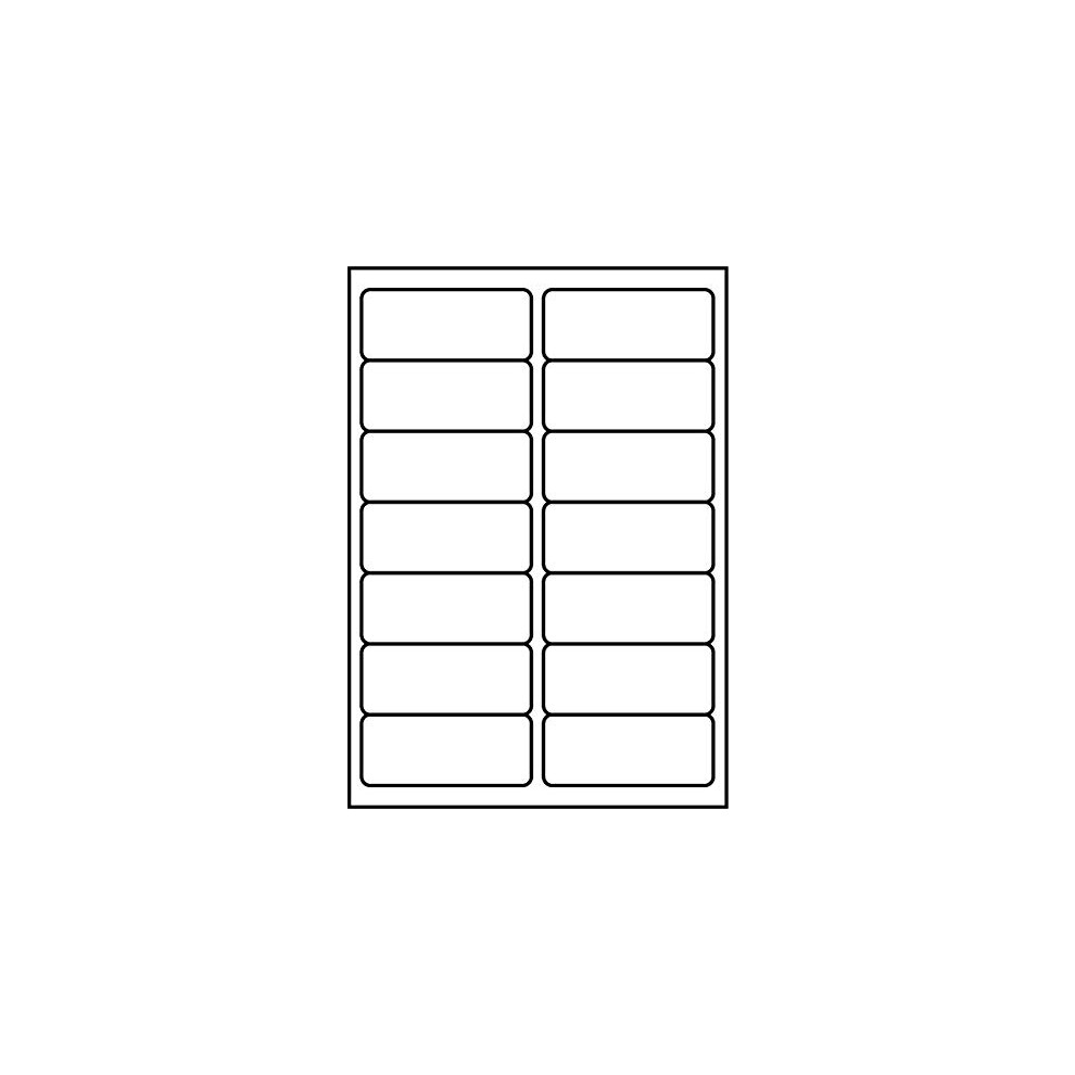 Smithpackaging A4 Self Adhesive Address Labels, 14 Label Per Sheet, 100 Sheets, 99.1 X 38.1Mm 1400 Labels