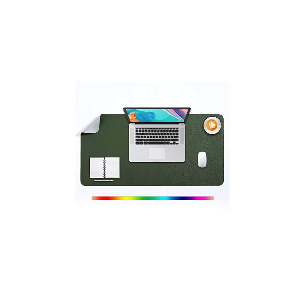 Desk Pad Large, Desk Mat, Extended Mouse Mat, Mouse Pad Xl, Desk Blotter, Dobaojia Laptop Pad Writing Pad For Office/Home, Dual-Side Use Pu Leather 90568275