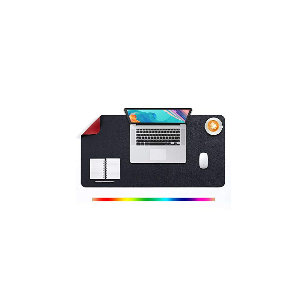 Desk Pad Large, Desk Mat, Extended Mouse Mat, Mouse Pad Xl, Desk Blotter, Dobaojia Laptop Pad Writing Pad For Office/Home, Dual-Side Use Pu Leather 90568190