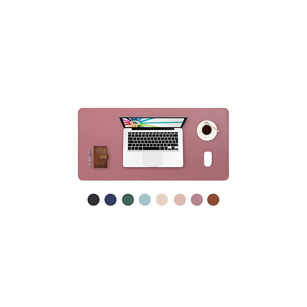 Desk Pad Large, Dobaojia Desk Mat, Laptop Mat, Writing Pad, Desk Blotter, Extended Mouse Mat, Large Mouse Pad For Office/Home, Pu Leather Waterproof 90568169