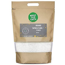 Wholefood Earth - Organic Tapioca Starch ? 1 kg | GMO Free | Vegan | Certified Organic