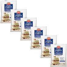 EasiYo Wellbeing Greek Style Unsweetened Yogurt Mix - Pack of 6
