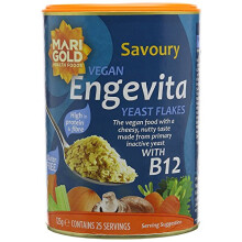 Marigold Engevita Yeast Flakes with Vitamin B12-100g, Pack of 2