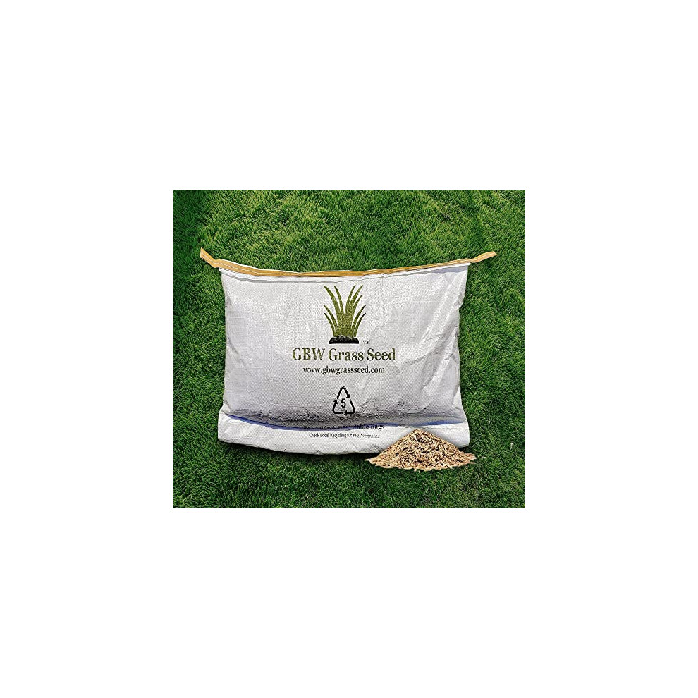 GBW Grass Seed 1kg - Covers up to 55 m2 (590 ft2) New Lawns - Premium Quality Seed - Fast Growing & Rapid Germination - Hard Wearing Lawn Seed -