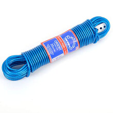 EVERLASTO Quality 20m 'Orient' PVC Clothes/Washing Line 4.8mm Thick (BLUE)