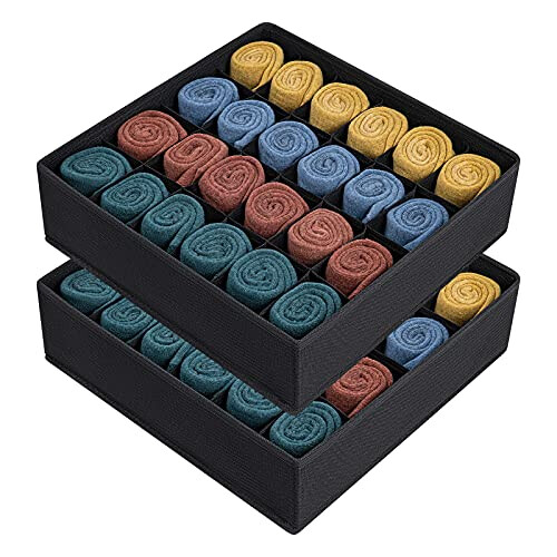 Set Of 4 Underwear Drawer Organizer Clothes Wardrobe Clothes Organizer Set For D