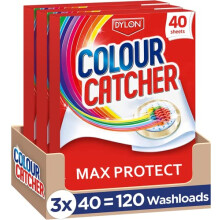 Colour Catcher Max Protect Laundry Sheets, Helps to Prevent Colour Run and Protects Brightness ? 120 Sheets