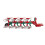 Britains Kverneland 2300 S Variomat Plough Replica, Compatible with 1:32 Scale Farm Tractors, Animals and Toys, Suitable for Collectors & Children from 3 Years 5