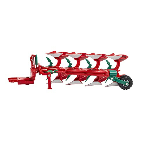 Britains Kverneland 2300 S Variomat Plough Replica, Compatible with 1:32 Scale Farm Tractors, Animals and Toys, Suitable for Collectors & Children from 3 Years