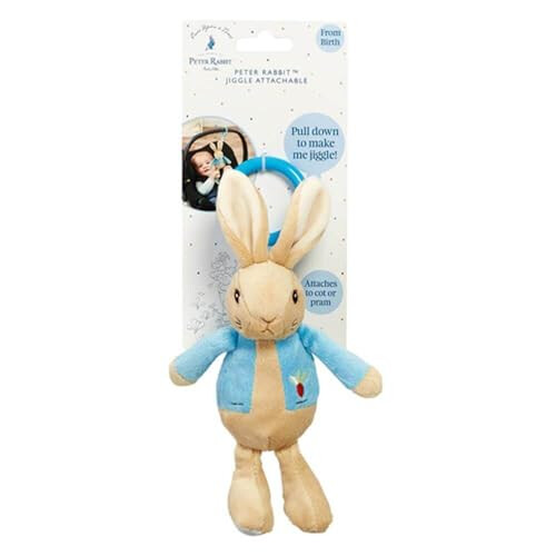 Beatrix Potter Peter Rabbit Jiggle Attachable Soft Toy