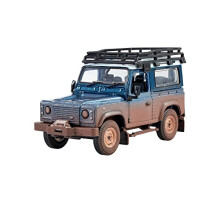 Britains Muddy Land Rover Defender, Farm Toy Accessory, Compatible 1:32 Scale Farm Animals and Toys, Suitable Collectors Kids - 3 Years And Up,