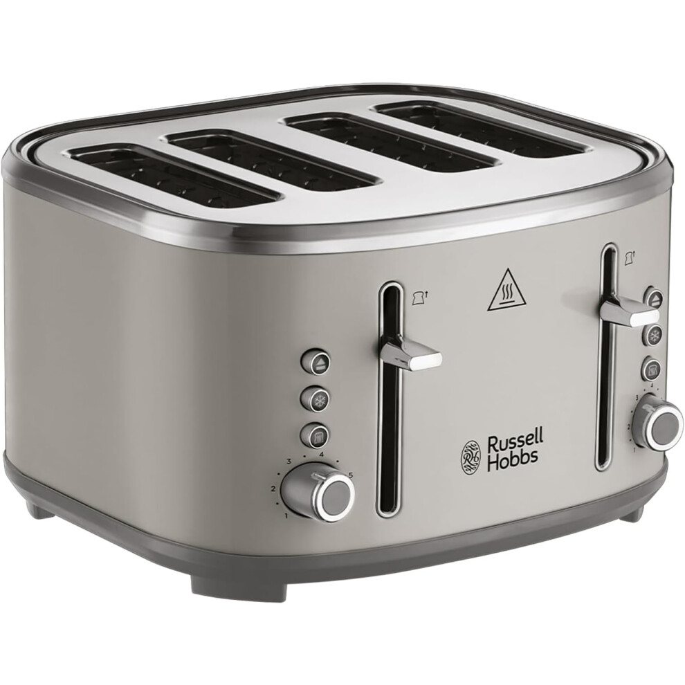 Russell Hobbs Stylevia Mocha 4 Slice Wide Slot Toaster 26293