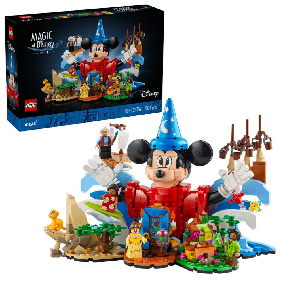 LEGO Ideas Magic of Disney Set for Adults 21352