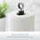 Swan Swan Serenity Black Bread Bin, Canisters, Mug Tree & Towel Pole Set 13