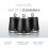 Swan Swan Serenity Black Bread Bin & Canisters Kitchen Storage Set 7
