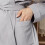 (Grey, S/M) Lightweight Unisex Waffle Bathrobe Kimono 4
